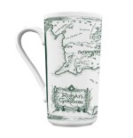 Taza mapa el señor de los anillos 470ml
