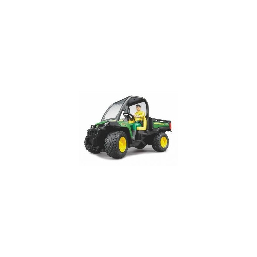 Bruder john deere gator xuv 855d with driver vehículo de juguete