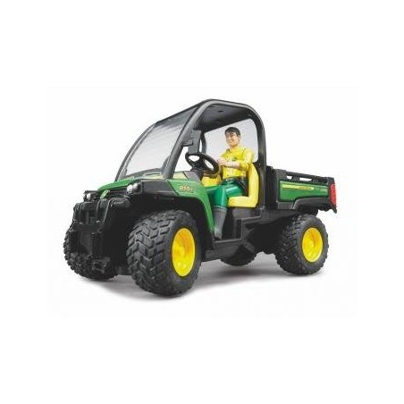 Bruder john deere gator xuv 855d with driver vehículo de juguete