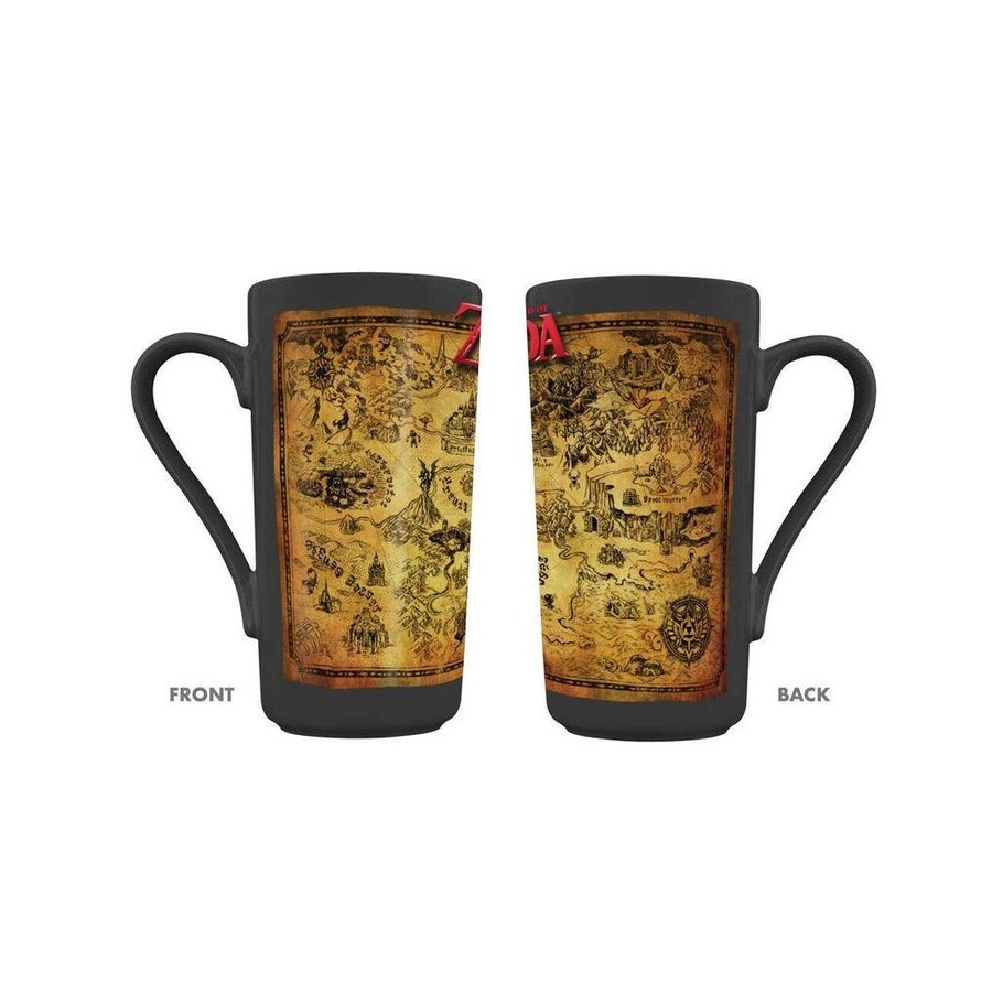 Taza mapa legend of zelda 470ml