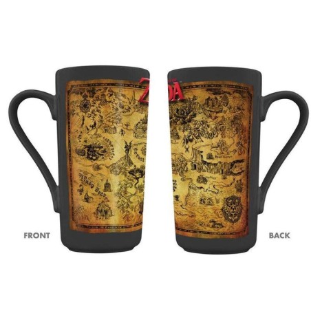 Taza mapa legend of zelda 470ml