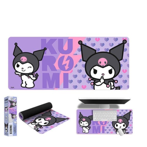 Alfombrilla gaming kuromi hello kitty