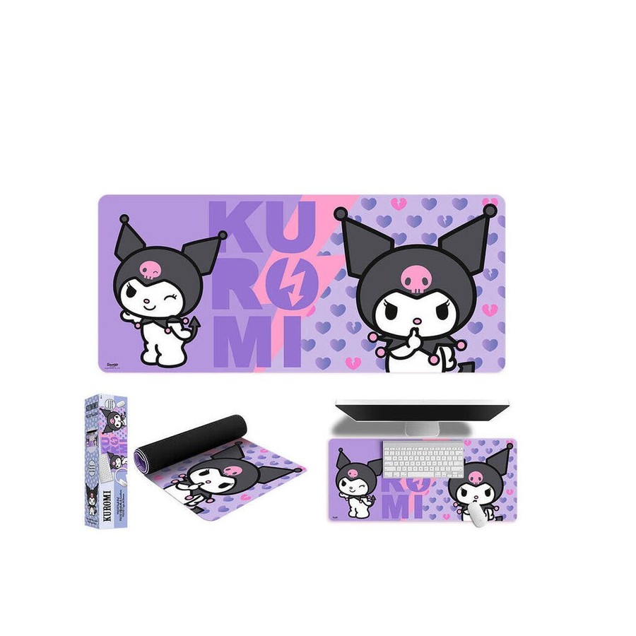 Alfombrilla gaming kuromi hello kitty
