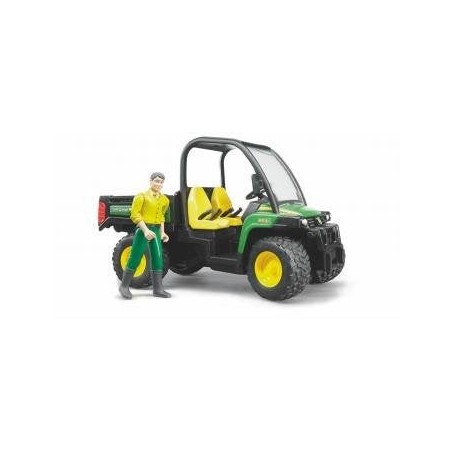 Bruder john deere gator xuv 855d with driver vehículo de juguete