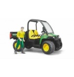 Bruder john deere gator xuv 855d with driver vehículo de juguete