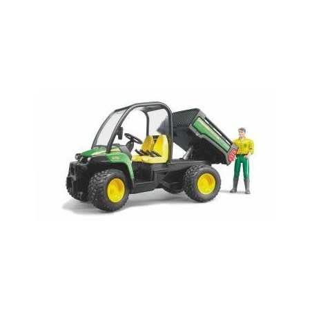 Bruder john deere gator xuv 855d with driver vehículo de juguete
