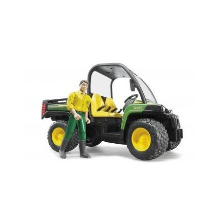 Bruder john deere gator xuv 855d with driver vehículo de juguete