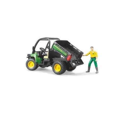 Bruder john deere gator xuv 855d with driver vehículo de juguete