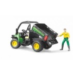 Bruder john deere gator xuv 855d with driver vehículo de juguete