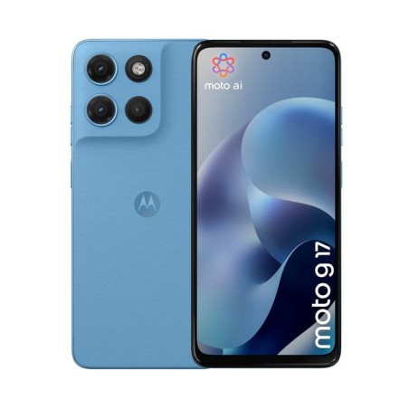Motorola moto g17 4g 4 128 gb android 15 dual sim smartphone alaskan blue