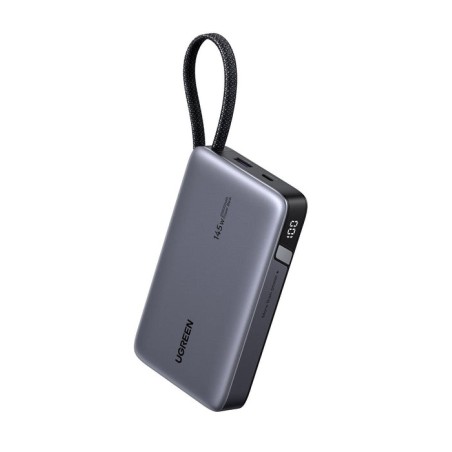 Ugreen pb551 20.000mah 145w powerbank 1x usb-c 1x usb-a 1x integriertes usb-c cable display
