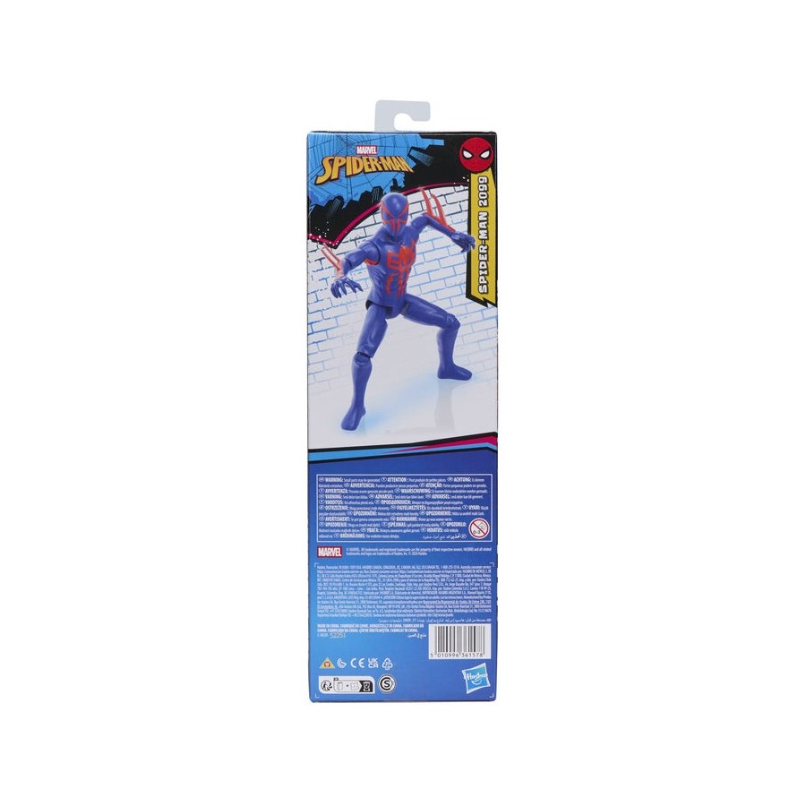 Figura spider-man 2099 titan series spider-man marvel 30cm