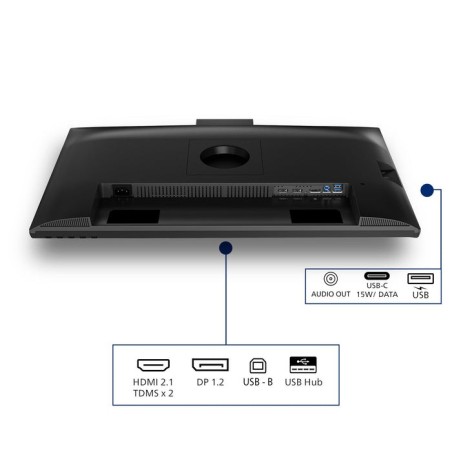 Philips 27" 2560x1440 120hz ips flat h a 150 mm softblue technology smart link sync second screen harmony tuv eyesafe usb