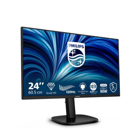 Philips 24b2u3601 00 23.8" ips qhd 120hz 350cd m2 4ms hdmi2.1 dp usb-c dp alt pd90w rj45 usb hub