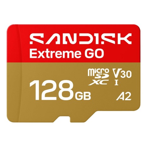 Sandisk extreme go microsd uhs-i 128gb microsd 240mb/s(r) / 120mb/s(w)
