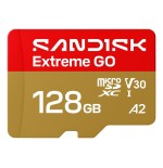 Sandisk extreme go microsd uhs-i 128gb microsd 240mb/s(r) / 120mb/s(w)