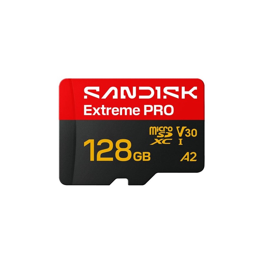 Sandisk extreme pro microsd uhs-i 128gb microsd 250mb/s(r) / 120mb/s(w)