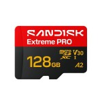 Sandisk extreme pro microsd uhs-i 128gb microsd 250mb/s(r) / 120mb/s(w)