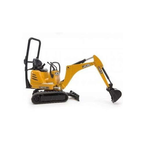 Jcb mikrobagger 8010 cts, modellfahrzeug amarillo / negro