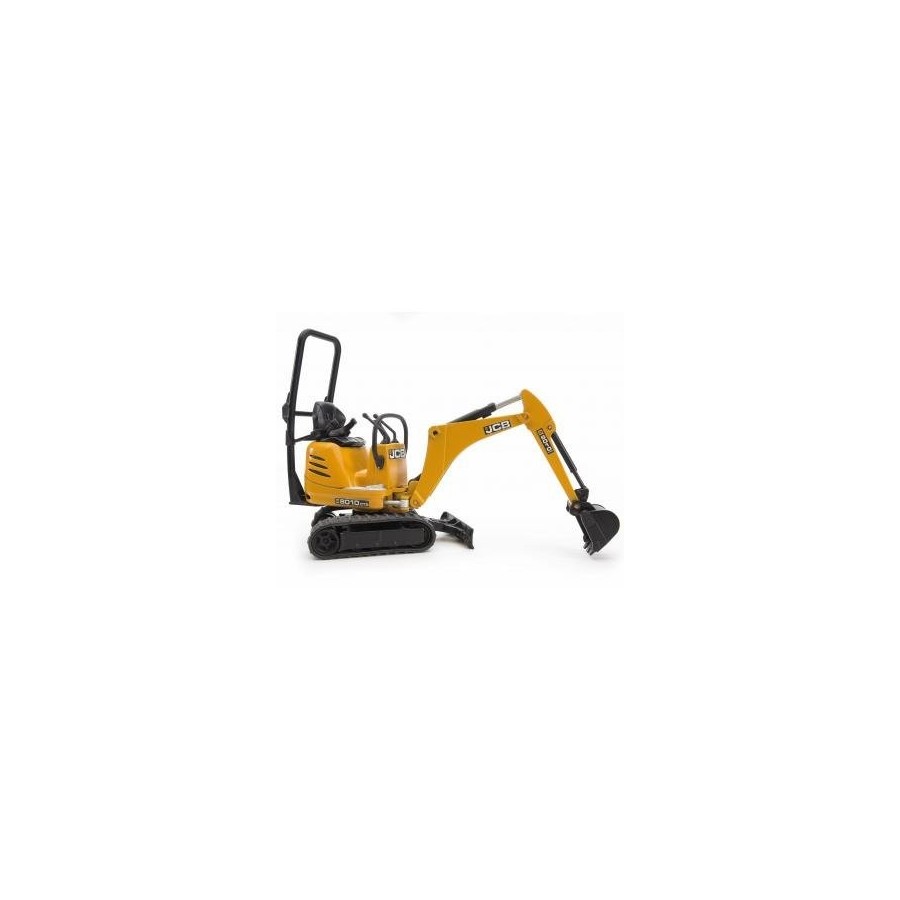 Jcb mikrobagger 8010 cts, modellfahrzeug amarillo / negro