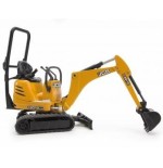 Jcb mikrobagger 8010 cts, modellfahrzeug amarillo / negro