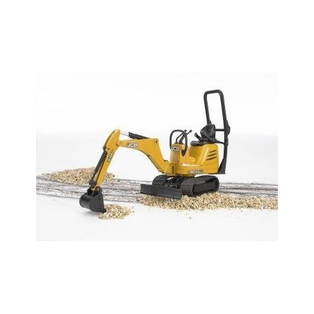 Jcb mikrobagger 8010 cts, modellfahrzeug amarillo / negro