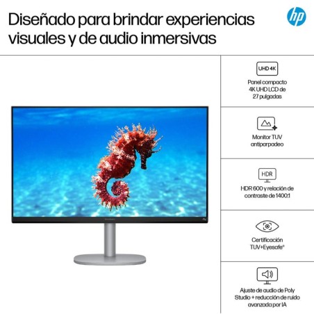 Hpc aio omnistudio 27-cs1005ns u5-226v 16gb 1tb 27" w11h plata
