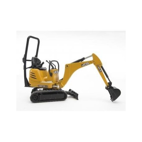 Jcb mikrobagger 8010 cts, modellfahrzeug amarillo / negro