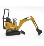 Jcb mikrobagger 8010 cts, modellfahrzeug amarillo / negro