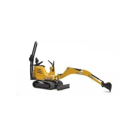 Jcb mikrobagger 8010 cts, modellfahrzeug amarillo / negro