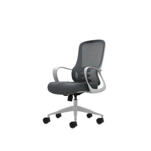 Oqonos cherg 009 silla de oficina ergonomica con respaldo de malla transpirable, piston de gas clase 4, soporte lumbar,