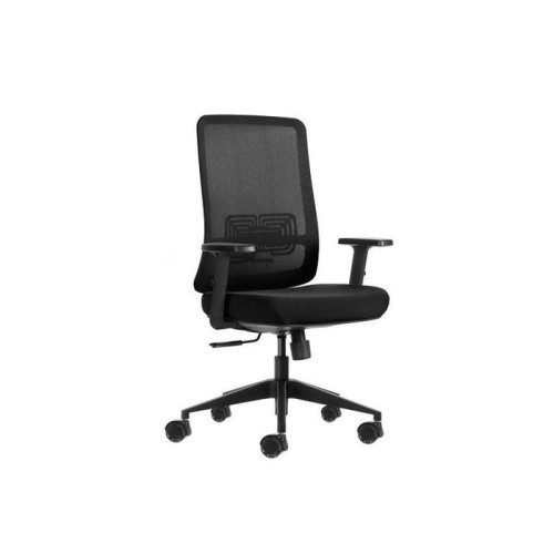 Oqonos cherg 017 silla de oficina ergonomica con tejido impermeable, mecanismo autobalanceado, soporte lumbar