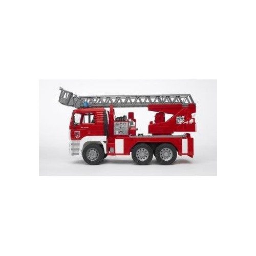 Bruder man fire engine with selwing ladder vehículo de juguete