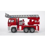 Bruder man fire engine with selwing ladder vehículo de juguete