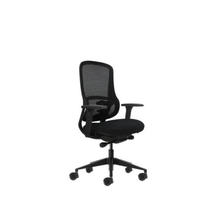 Oqonos cherg 021 silla de oficina ergonomica con mecanismo autobalanceado, reposabrazos 4d, asiento deslizable y ruedas