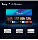 Televisor 43'' qled uhd 4k quantum dot 43e7s smart tv hisense 43'/ uhd 4k/ 60hz/ 3xhdmi/ 2x usb2.0/ wifi/ bt5.4