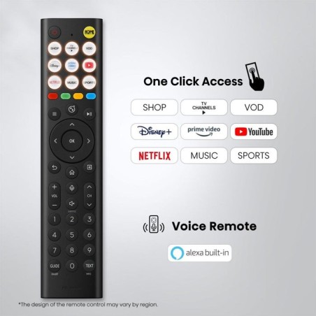 Televisor 43'' qled uhd 4k quantum dot 43e7s smart tv hisense 43'/ uhd 4k/ 60hz/ 3xhdmi/ 2x usb2.0/ wifi/ bt5.4