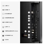 Televisor 43'' qled uhd 4k quantum dot 43e7s smart tv hisense 43'/ uhd 4k/ 60hz/ 3xhdmi/ 2x usb2.0/ wifi/ bt5.4