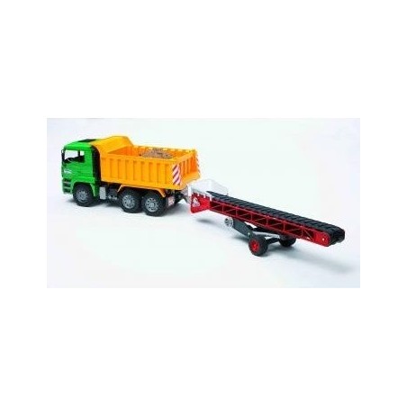 Modelo de vehículo bruder 02031 cinta transportadora