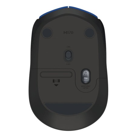 Logitech m171 ratón inalambrico azul 910-004640