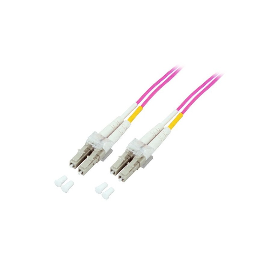 Efb duplex cable de red lc-lc 50 125 om4 lszh 2mm 25m violett