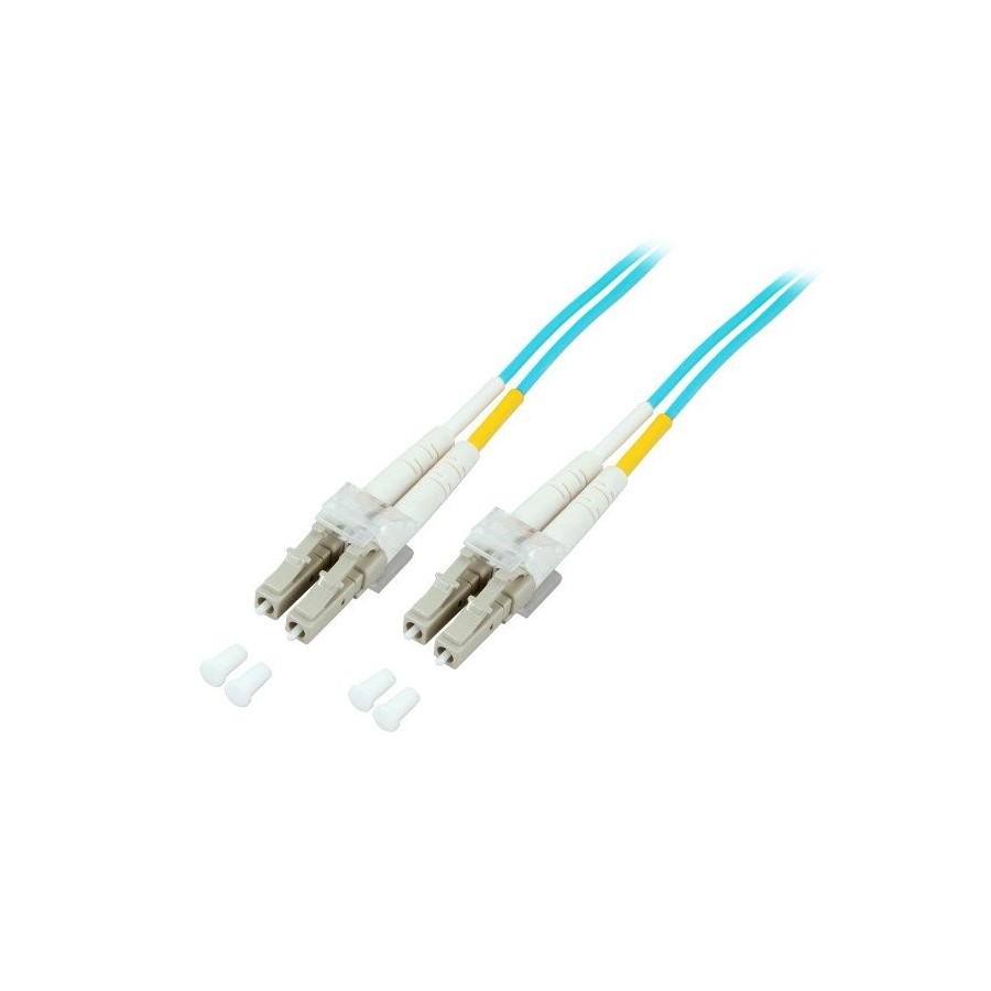 Efb duplex cable de red lc-lc 50 125 om3 lszh 2mm 7.5m aqua