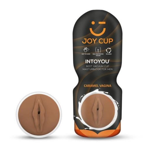 Masturbador vagina apasionante caramelo