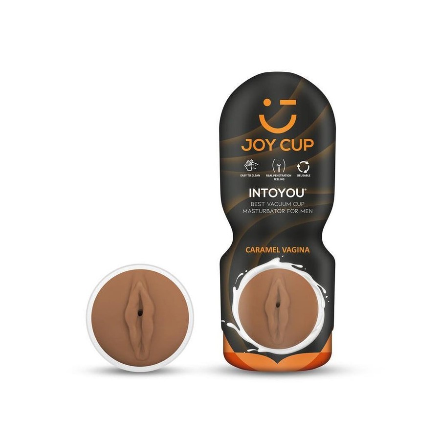 Masturbador vagina apasionante caramelo
