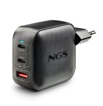 Cargador de pared gan ngs bud100wtiny 100w 2xusb tipo-c 1xusb 100w