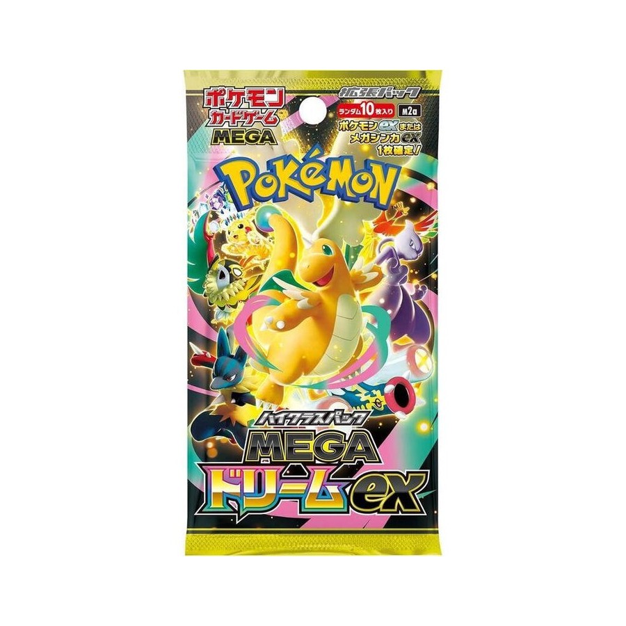Pokemon tcg mega dream ex caja de 10 sobres japonés