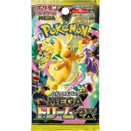 Pokemon tcg mega dream ex caja de 10 sobres japonés