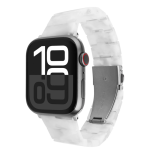 Fixed resin strap pro for apple watch 38 40 41, cloud white