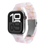 Fixed resin strap pro for apple watch 38 40 41, candy pink