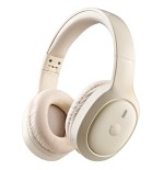 Auricular ngs bluetooth headphone artica tempest plegable beige